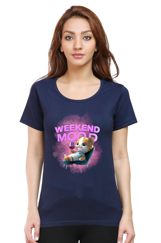 WEEKEND MODE ROUND NECK CLASSIC TSHIRT