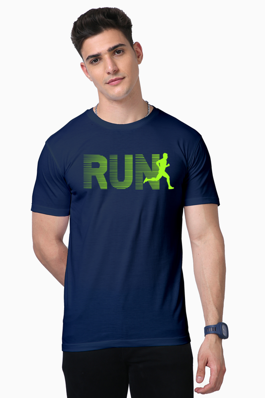 RUN (GREEN) SUPIMA TSHIRT