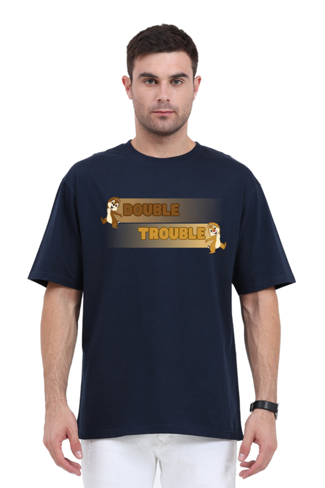 DOUBLE TROUBLE (CHIP N DALE) OVERSIZED CLASSIC TSHIRT