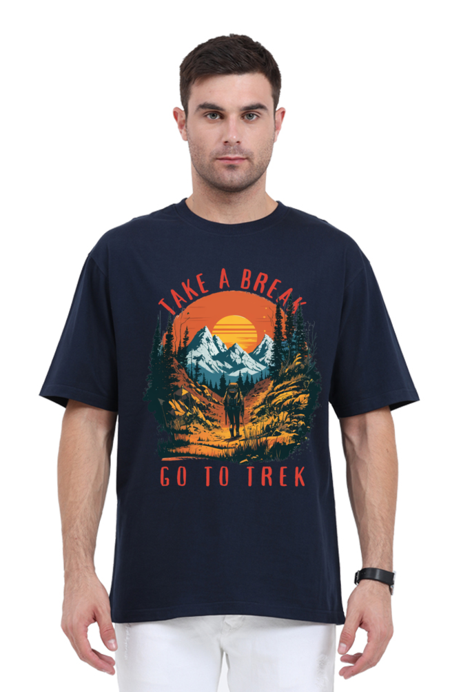 GO TO TREK OVERSIZE CLASSIC TSHIRT
