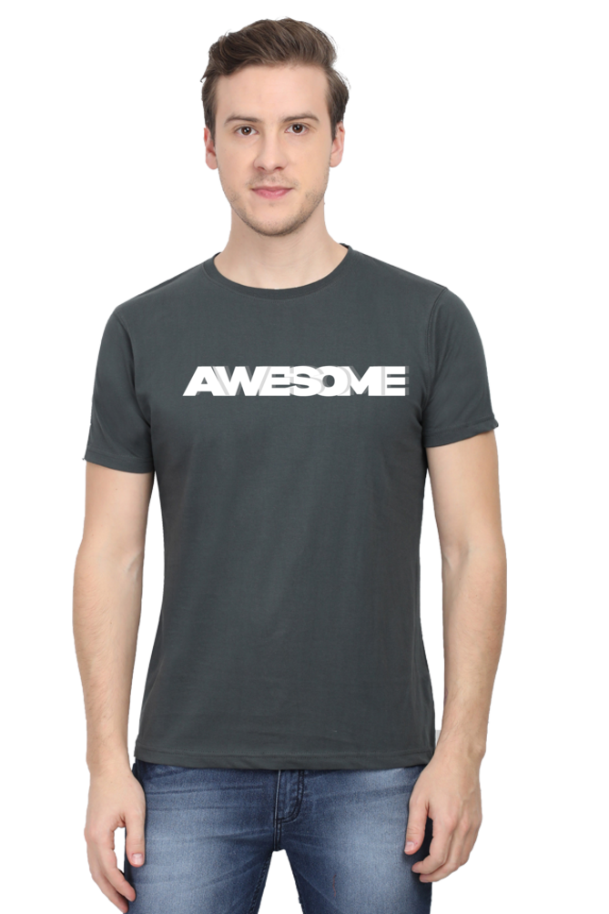 AWESOME ROUND NECK CLASSIC TSHIRT