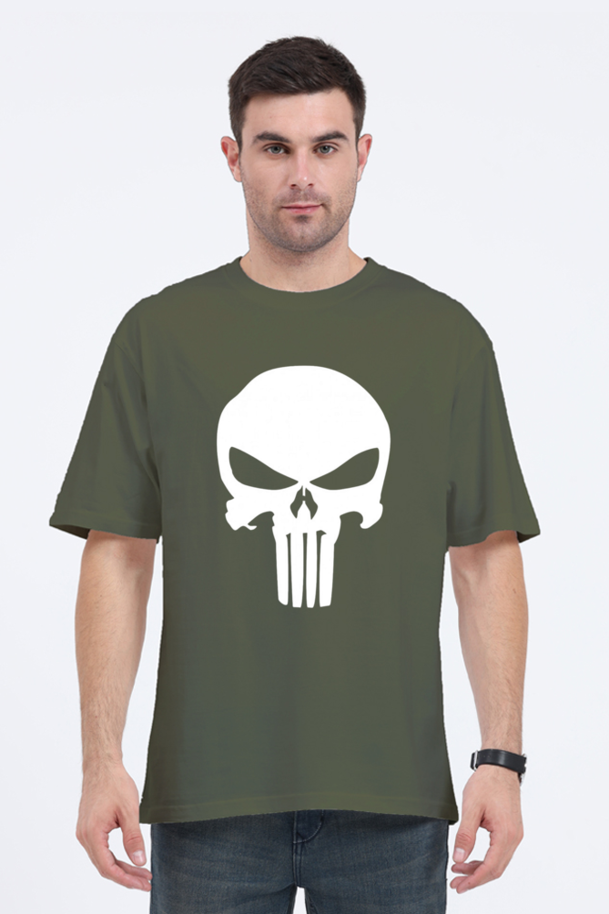 PUNISHER OVERSIZED CLASSIC TSHIRT (PUFF PRINT)