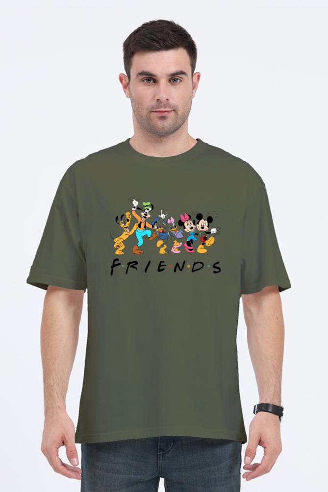 DISNEY FRIENDS OVERSIZE CLASSIC TSHIRT
