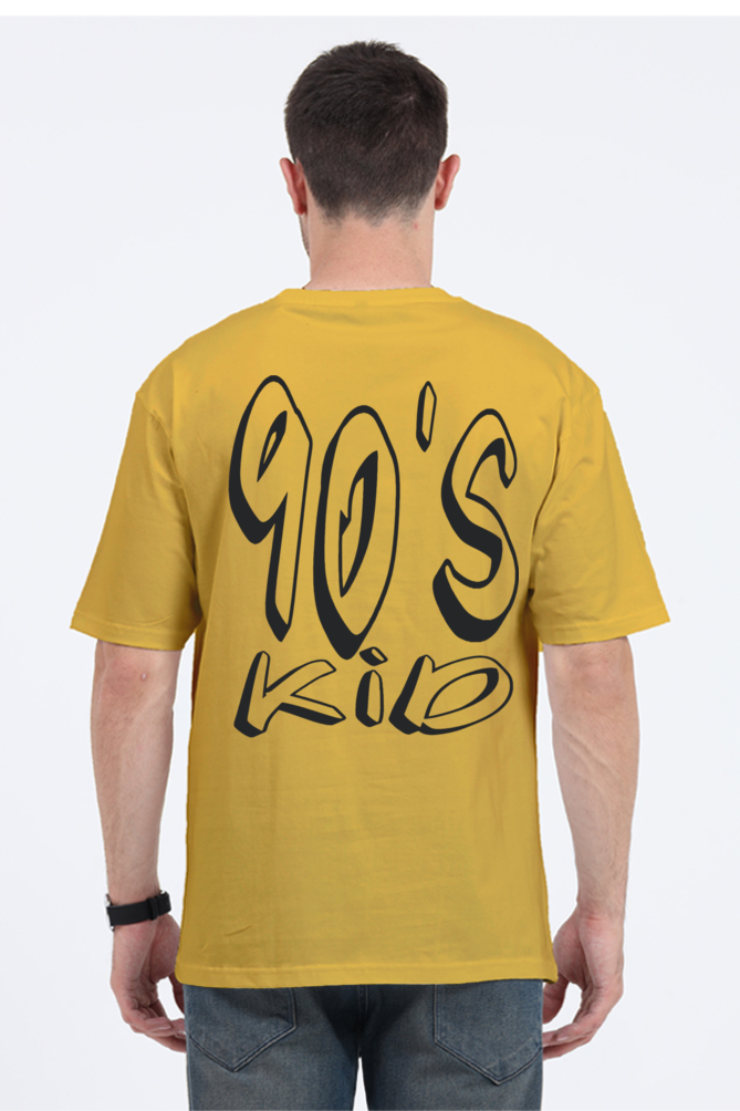90s KID (Black Print) OVERSIZED CLASSIC TSHIRT