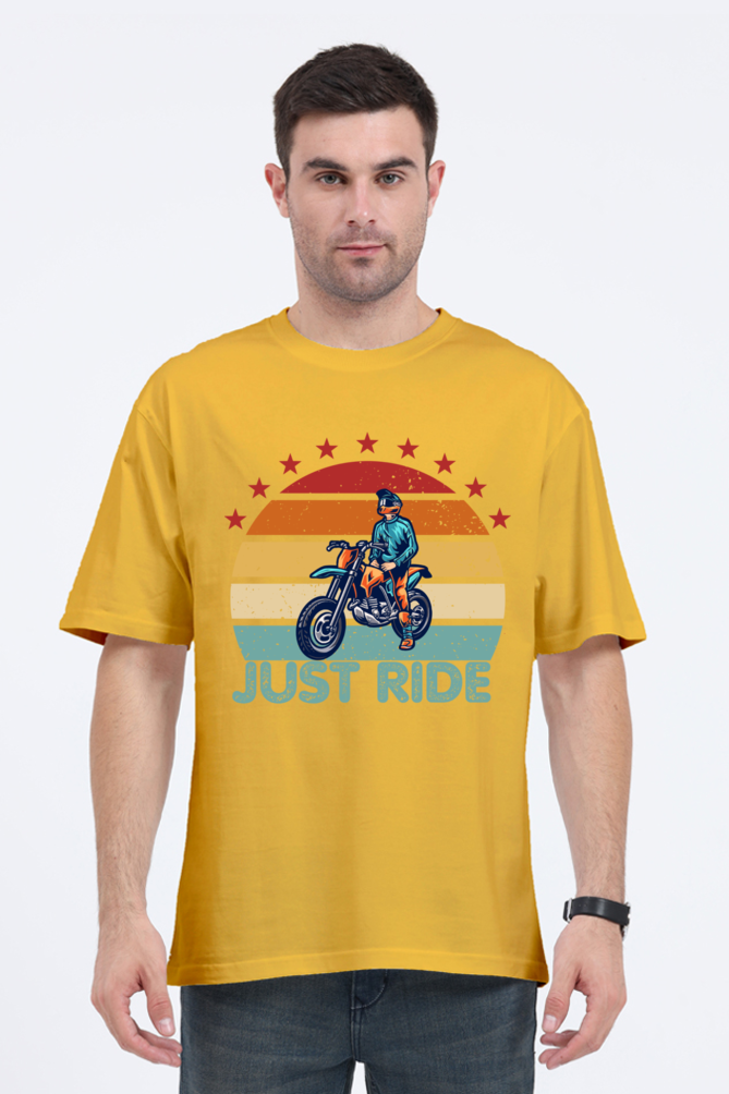 JUST RIDE OVERSIZE CLASSIC TSHIRT