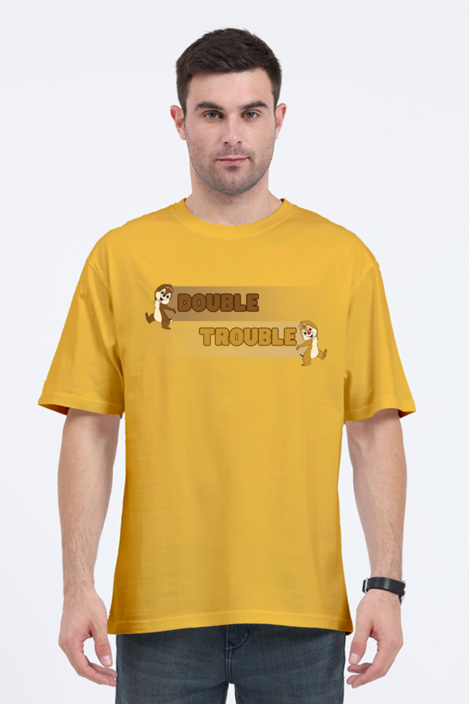 DOUBLE TROUBLE (CHIP N DALE) OVERSIZED CLASSIC TSHIRT