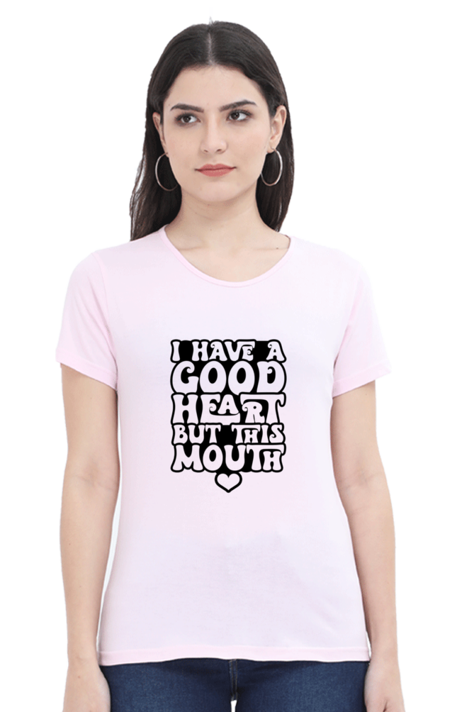 GOOD HEART ROUND NECK CLASSIC TSHIRT