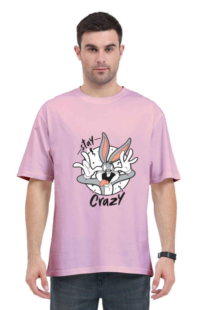 STAY CRAZY OVERSIZED CLASSIC TSHIRT