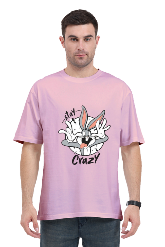 STAY CRAZY OVERSIZED CLASSIC TSHIRT