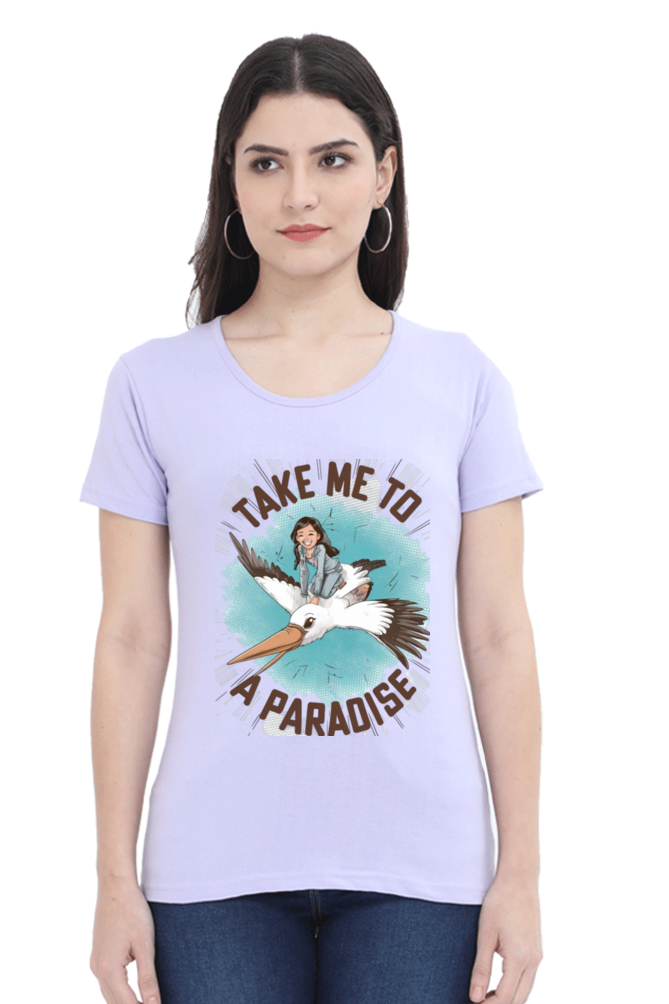 TAKE ME TO PARADISE ROUND NECK CLASSIC TSHIRT
