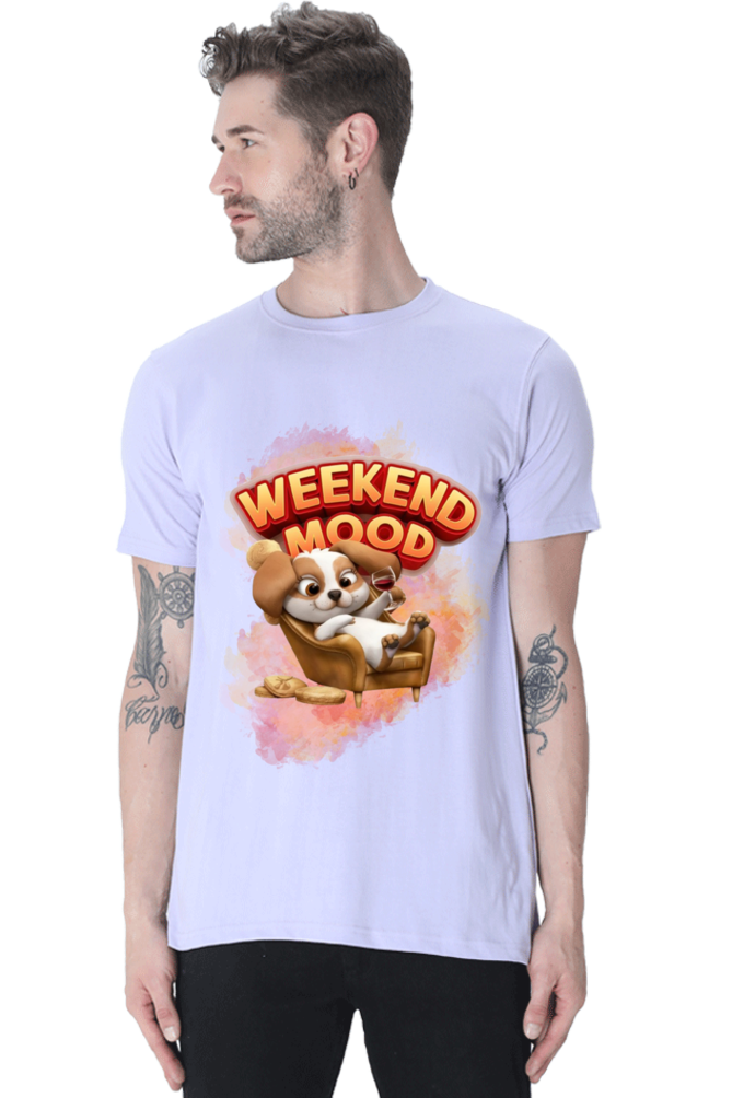 WEEKEND MODE ROUND NECK CLASSIC TSHIRT