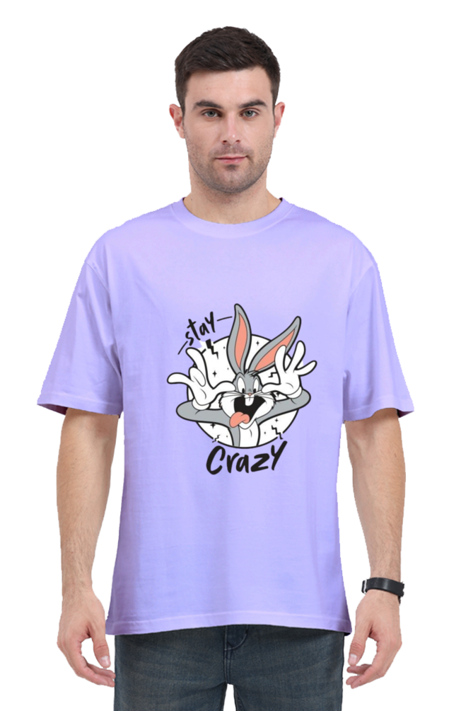 STAY CRAZY OVERSIZED CLASSIC TSHIRT