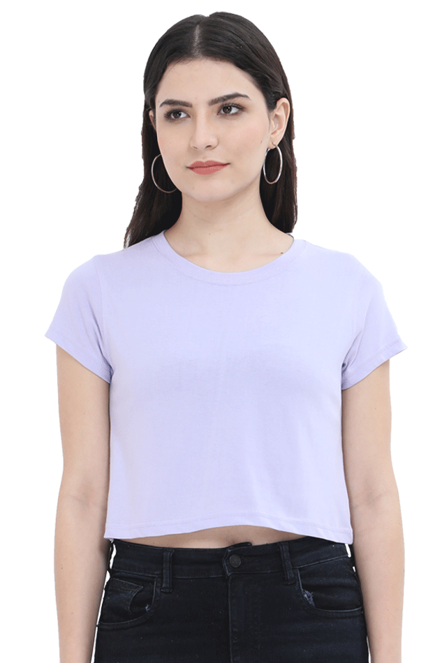 PLAIN CROP TOP