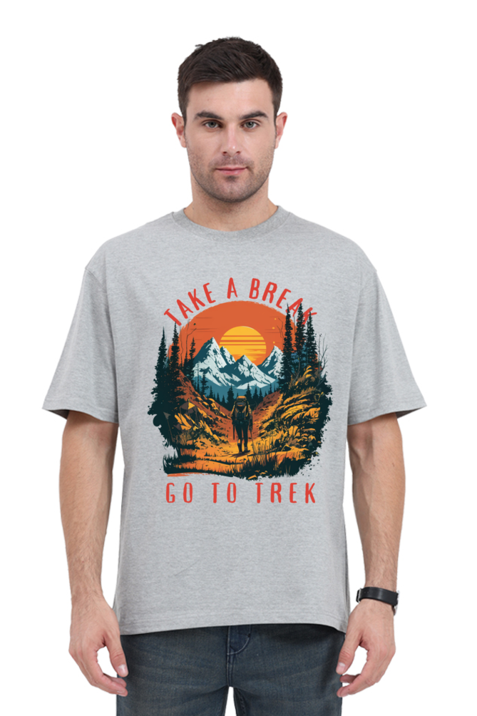 GO TO TREK OVERSIZE CLASSIC TSHIRT