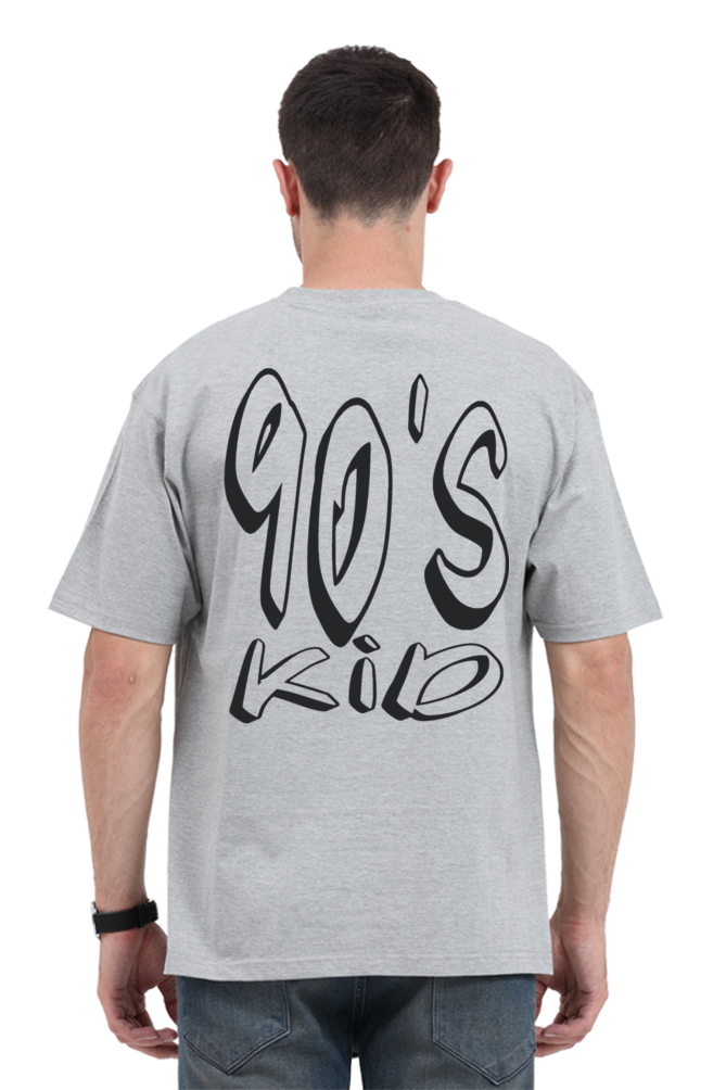 90s KID (Black Print) OVERSIZED CLASSIC TSHIRT