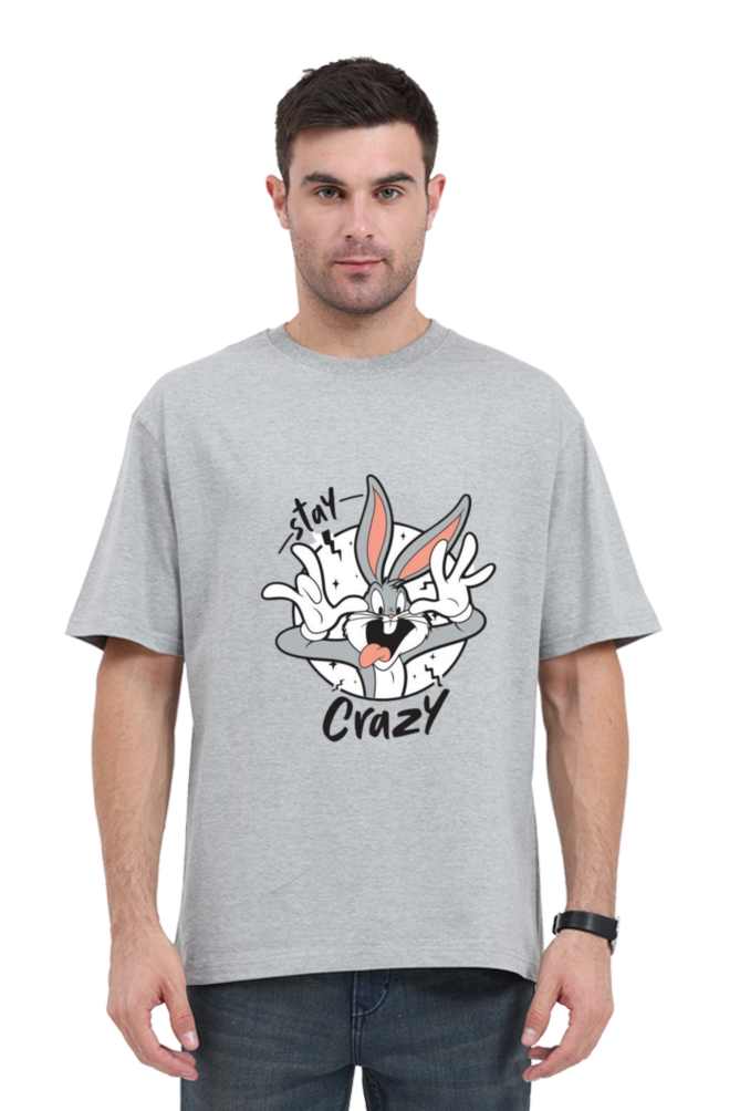 STAY CRAZY OVERSIZED CLASSIC TSHIRT