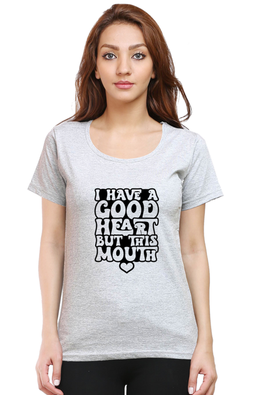 GOOD HEART ROUND NECK CLASSIC TSHIRT