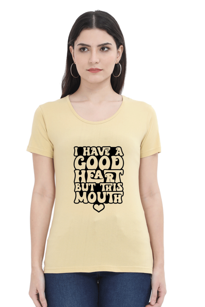 GOOD HEART ROUND NECK CLASSIC TSHIRT