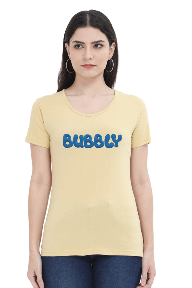 BUBBLY ROUND NECK CLASSIC TSHIRT
