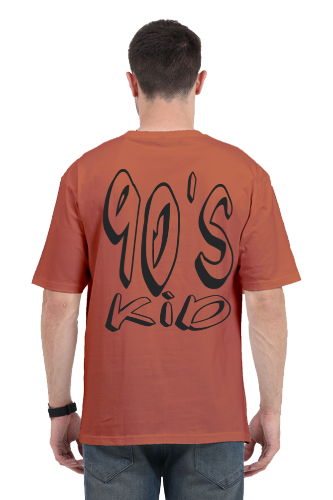 90s KID (Black Print) OVERSIZED CLASSIC TSHIRT