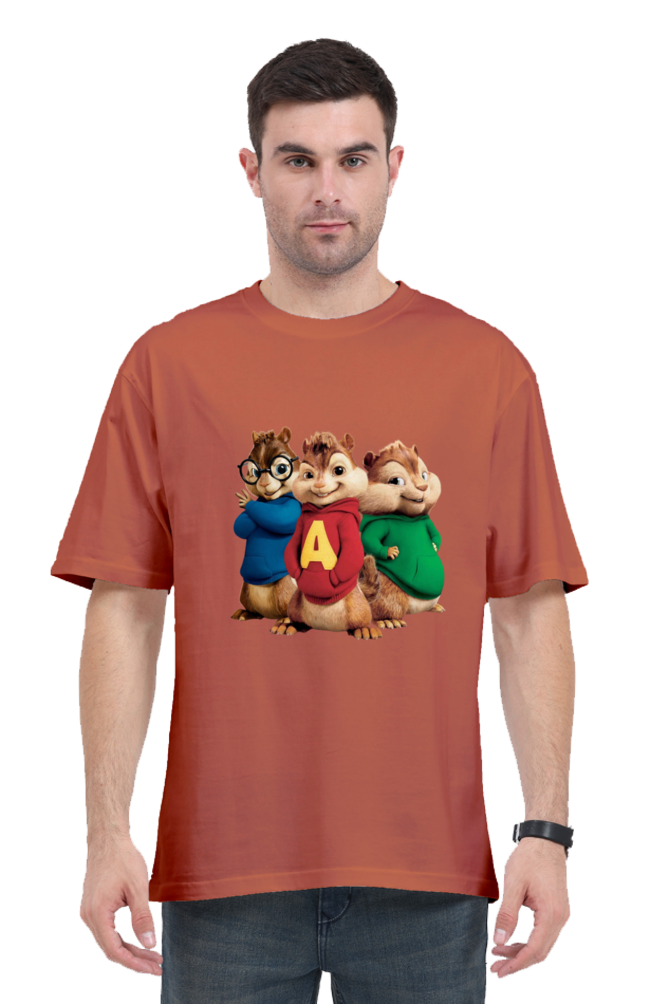 ALVIN AND THE CHIPMUNKS OVERSIZED CLASSIC TSHIRT