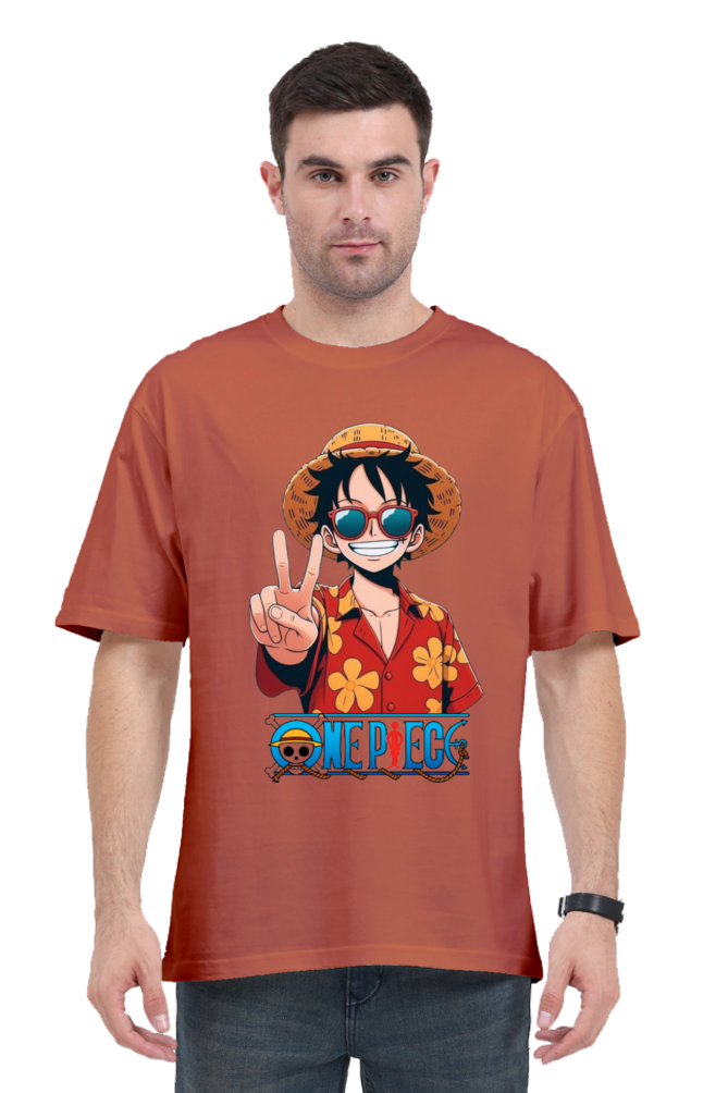 ONE PIECE LUFFY OVERSIZED CLASSIC TSHIRT