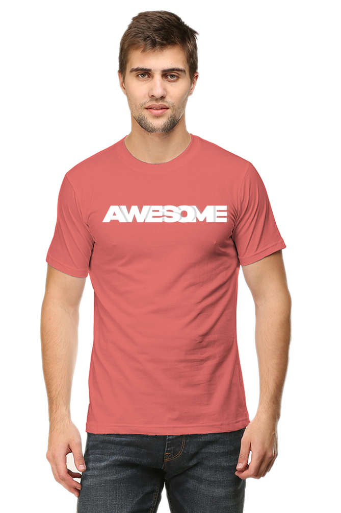 AWESOME ROUND NECK CLASSIC TSHIRT