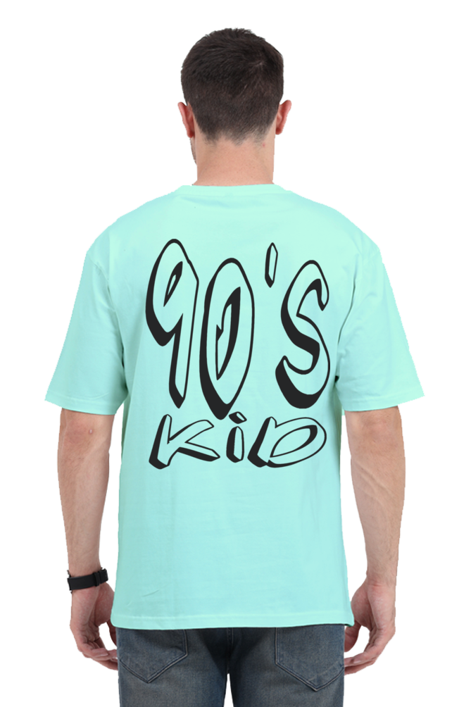90s KID (Black Print) OVERSIZED CLASSIC TSHIRT