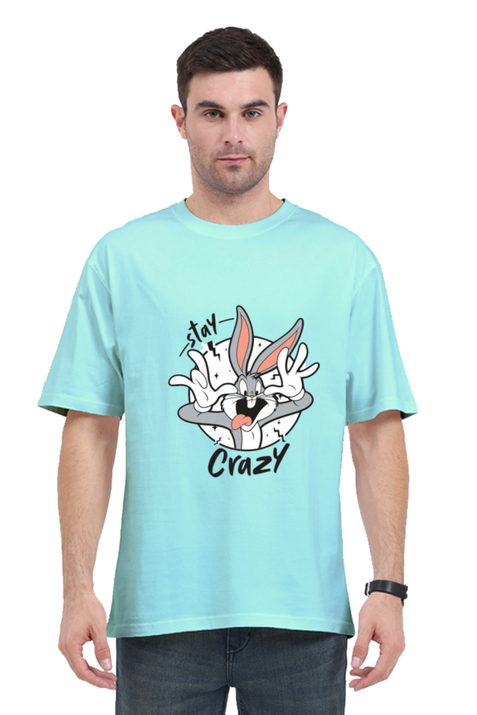 STAY CRAZY OVERSIZED CLASSIC TSHIRT