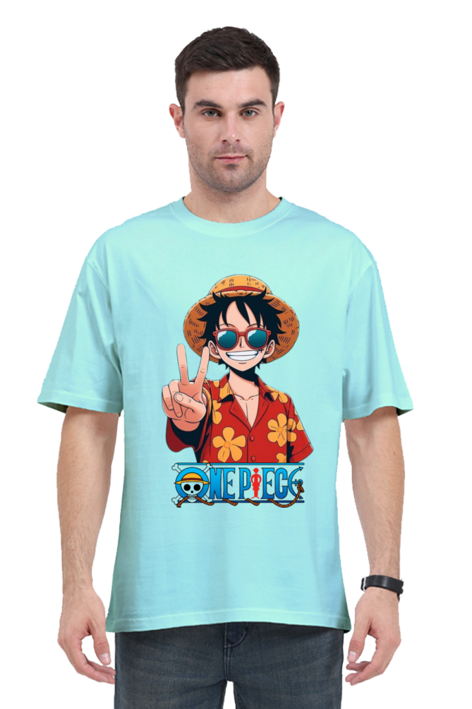 ONE PIECE LUFFY OVERSIZED CLASSIC TSHIRT