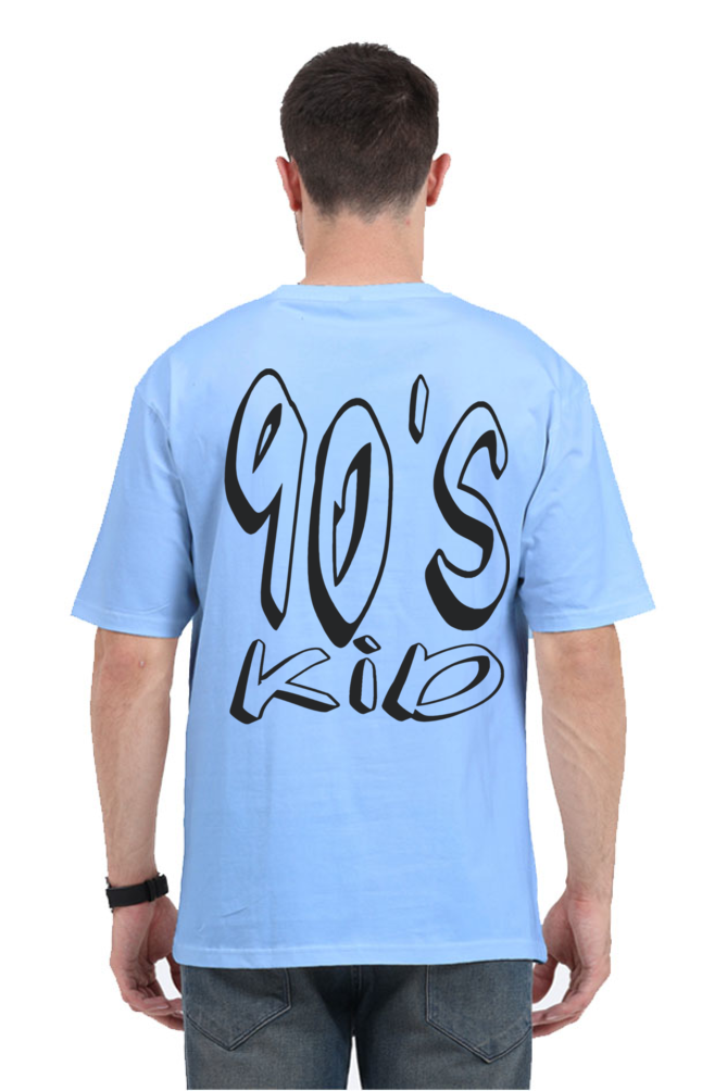 90s KID (Black Print) OVERSIZED CLASSIC TSHIRT