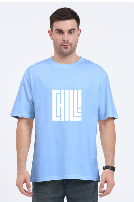 CHILL OVERSIZE CLASSIC TSHIRT (PUFF PRINT)