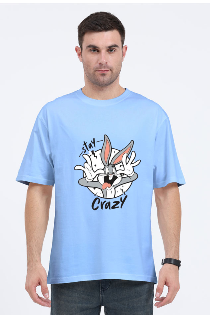 STAY CRAZY OVERSIZED CLASSIC TSHIRT