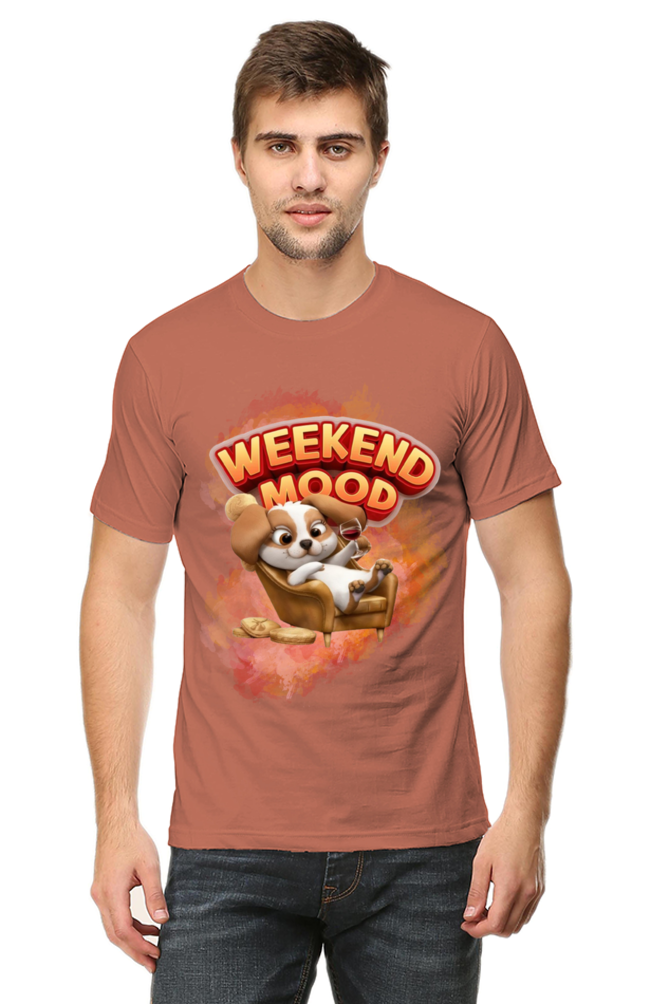WEEKEND MODE ROUND NECK CLASSIC TSHIRT