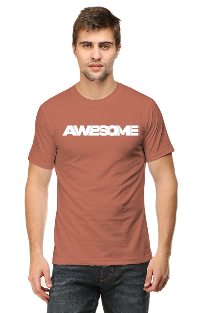 AWESOME ROUND NECK CLASSIC TSHIRT