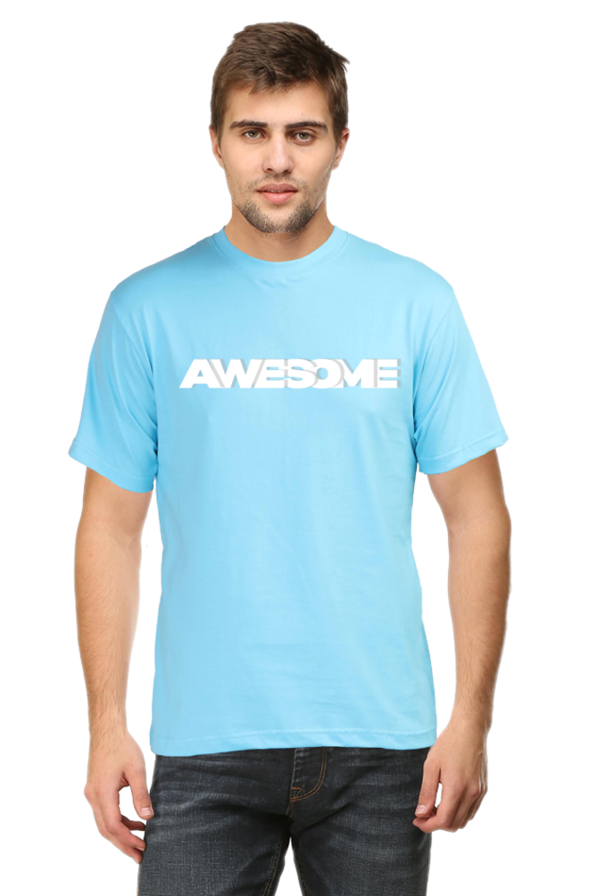 AWESOME ROUND NECK CLASSIC TSHIRT