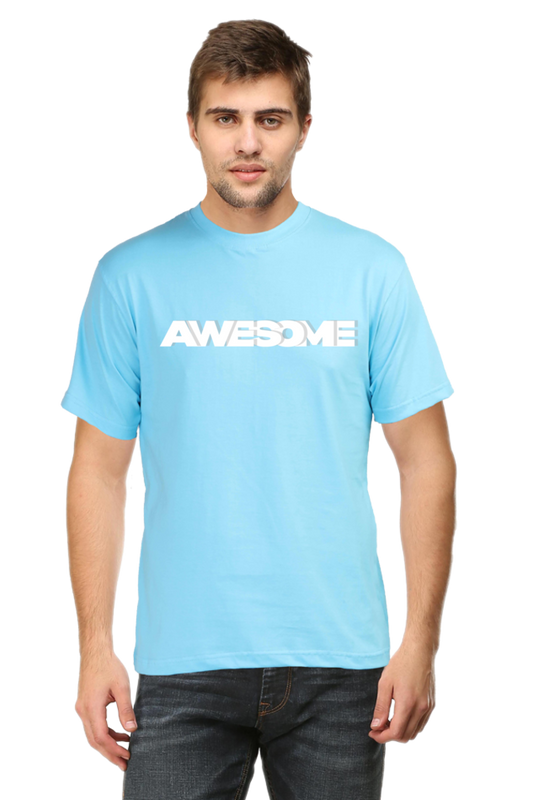 AWESOME ROUND NECK CLASSIC TSHIRT