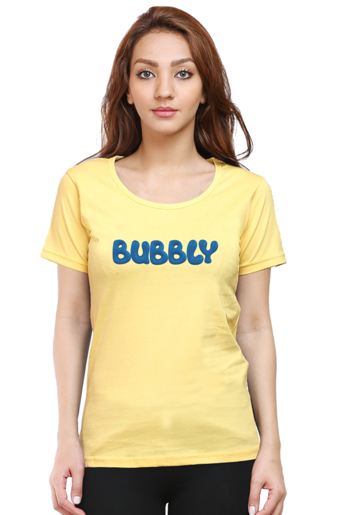 BUBBLY ROUND NECK CLASSIC TSHIRT