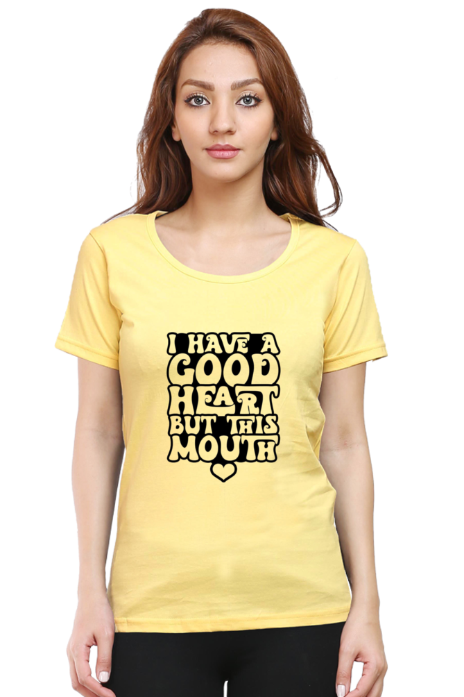 GOOD HEART ROUND NECK CLASSIC TSHIRT