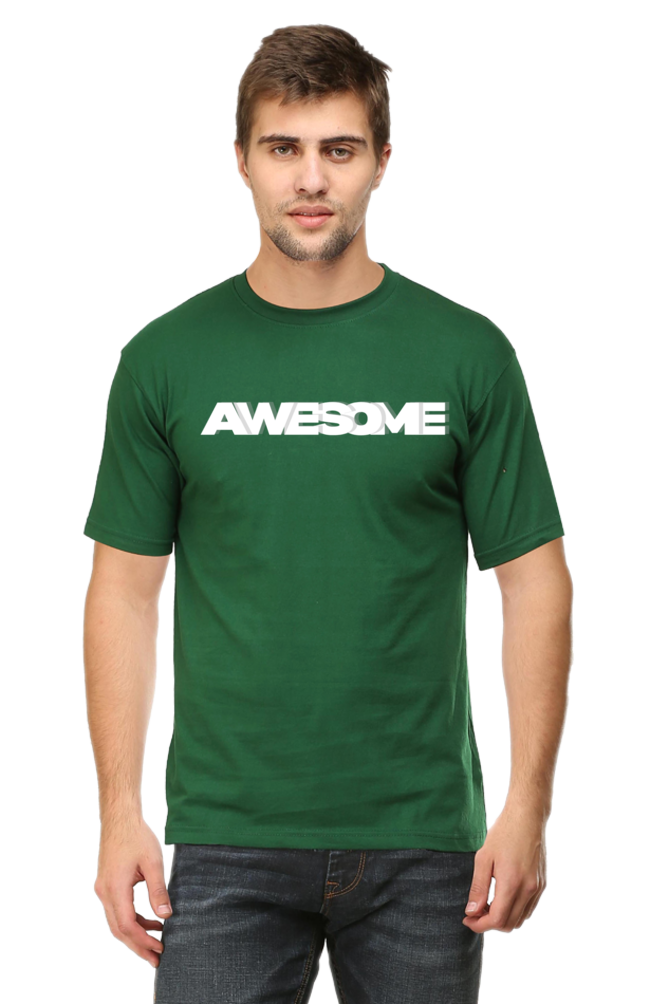 AWESOME ROUND NECK CLASSIC TSHIRT