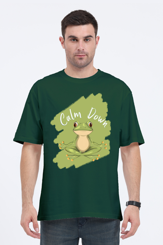 CALM DOWN OVERSIZED CLASSIC TSHIRT
