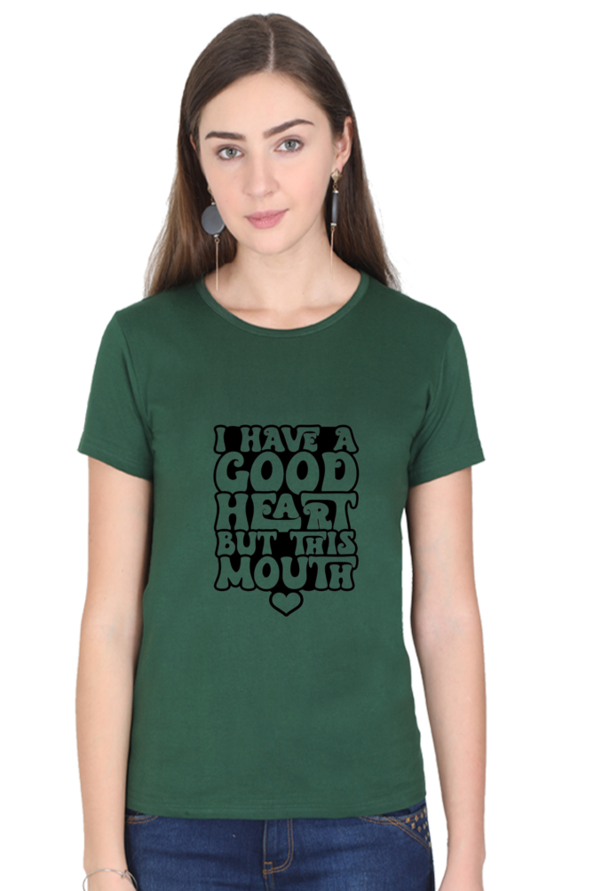 GOOD HEART ROUND NECK CLASSIC TSHIRT