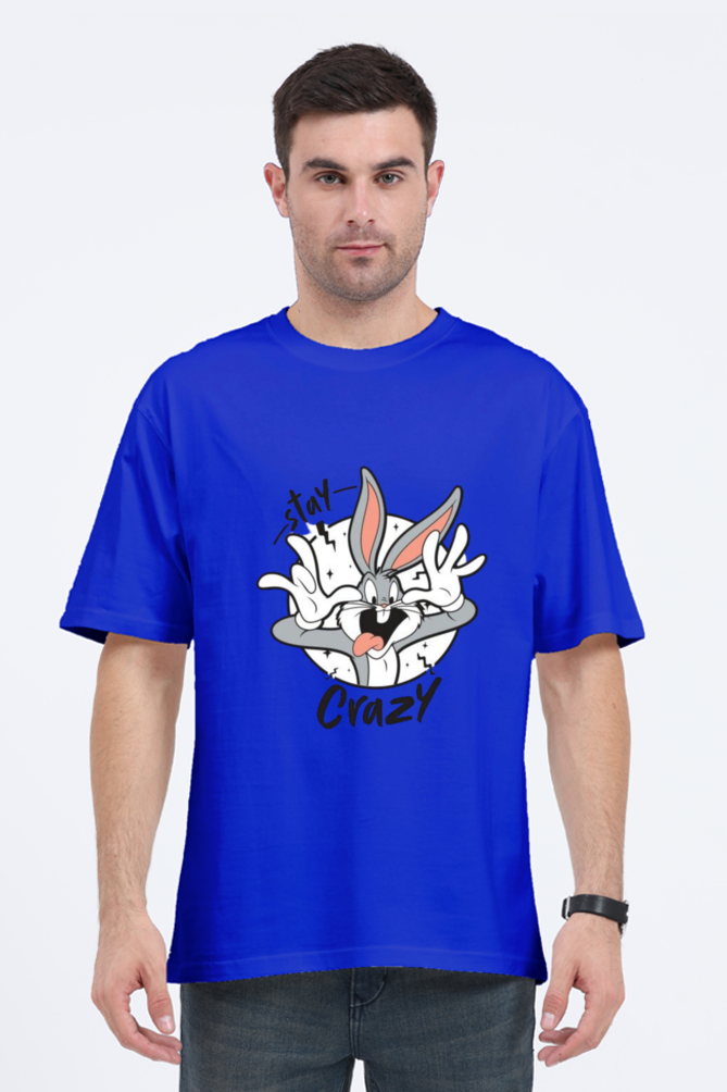 STAY CRAZY OVERSIZED CLASSIC TSHIRT
