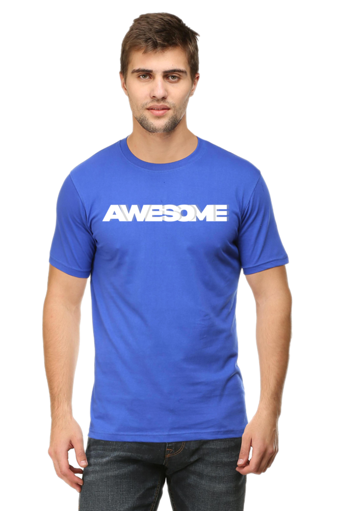 AWESOME ROUND NECK CLASSIC TSHIRT