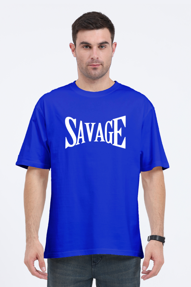 SAVAGE OVERSIZE CLASSIC TSHIRT (PUFF PRINT)